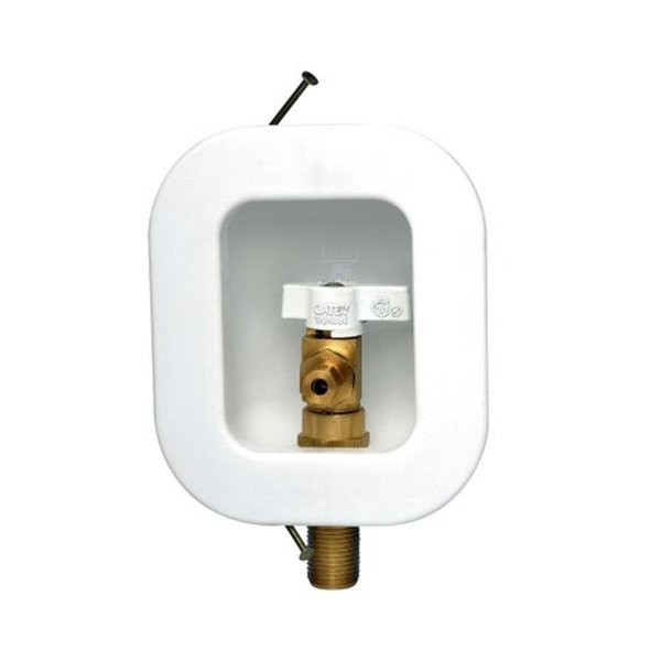 Ice Maker Box with Hammr Brass Ball Valve, Oatey, Mfr#: 39125